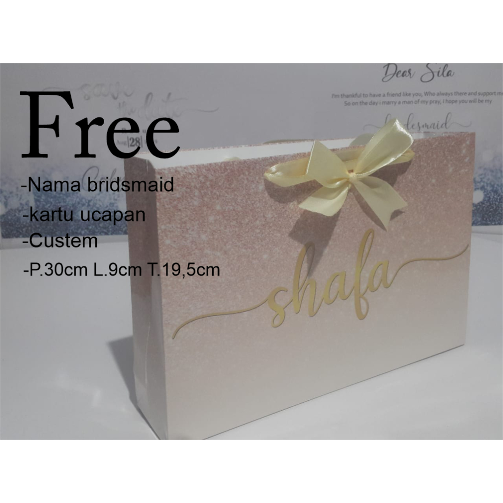 

paperbagbridesmaidpaperbagcustompaperbagglossytaskertastasnikahantaslipatpaperbagfullcolor