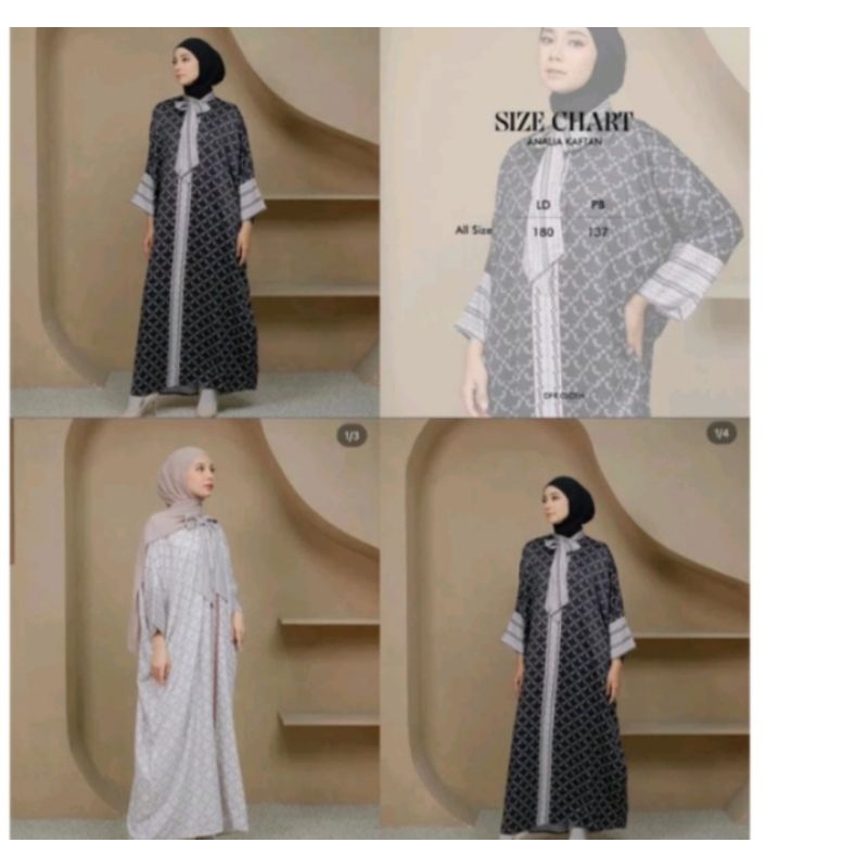 DFR SIGNATURE ABAYA Analia Kaftan by dfr.cloth