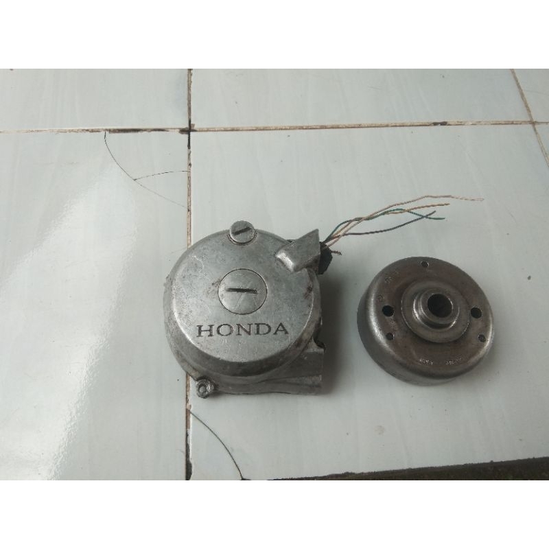 Blok mahner/blok spool honda gl100 cdi glpro series