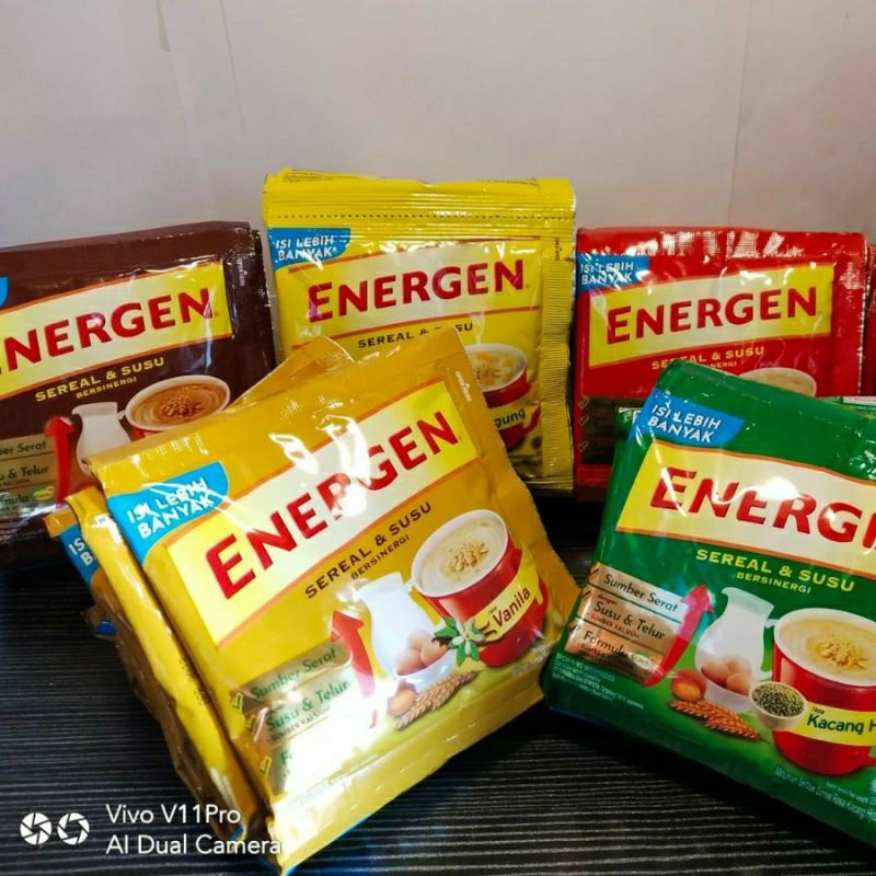 

Energen Sereal 1 Renceng Isi 10 Pcs