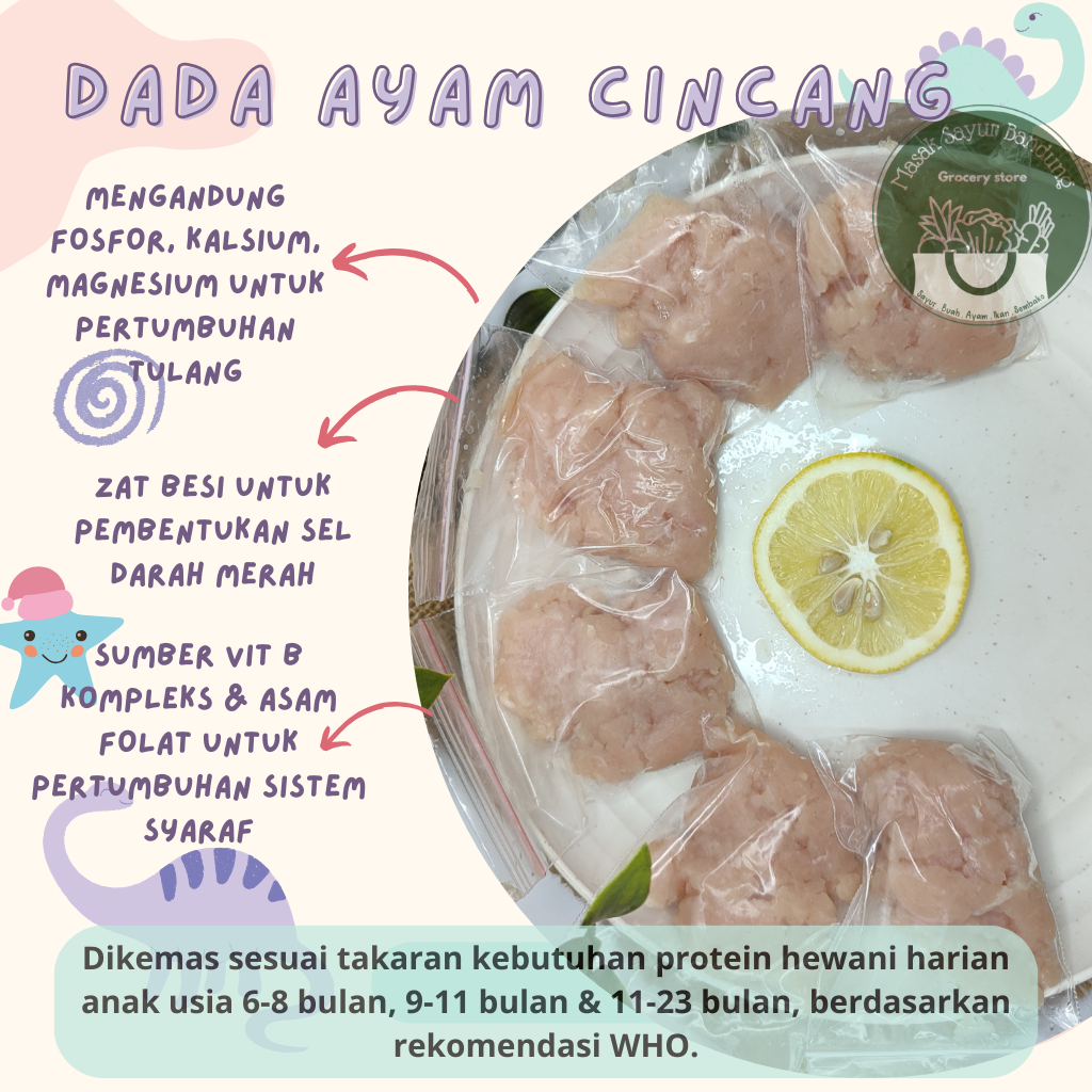 

Dada Ayam Fillet MPASI
