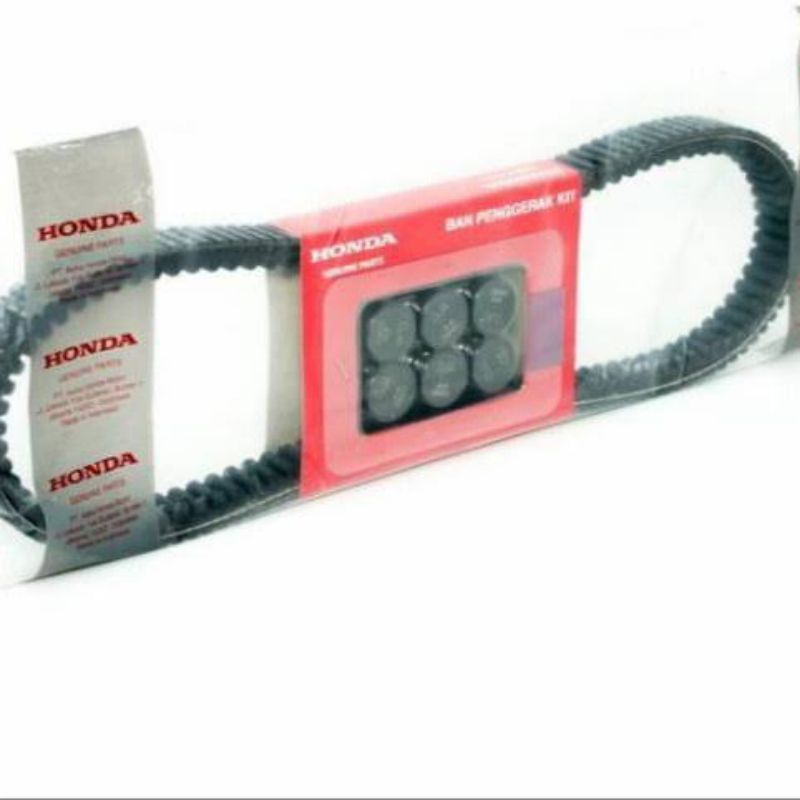Vanbelt Assy Plus Roller Honda Genio Beat New Beat Deluxe Beat Street Scoopy New Motor Sparepart
