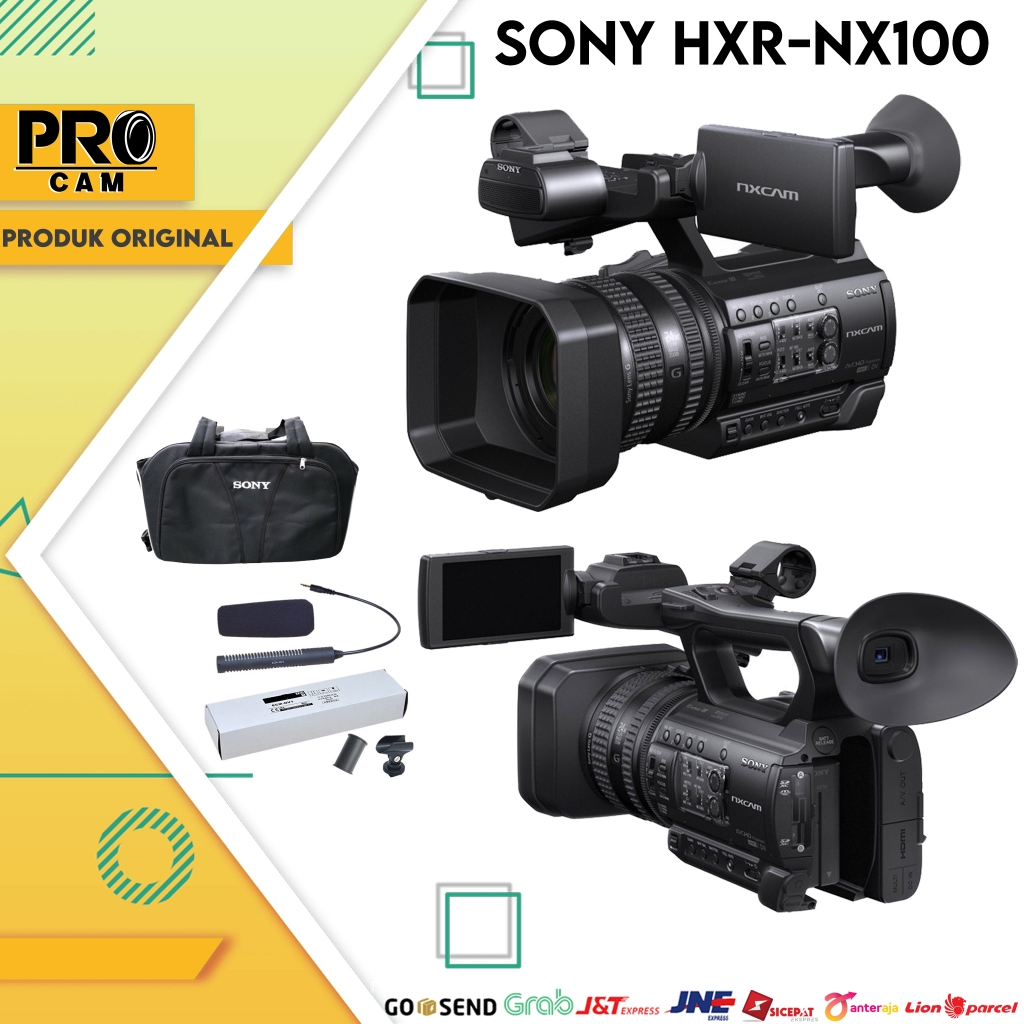 Sony HXR-NX100 Full HD NXCAM / Sony HXR NX100 Camcorder / Sony HXR-NX100 Full HD NXCAM Camcorder