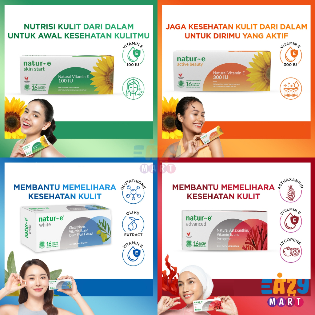 Natur E Kapsul | 100 300 IU White Advanced