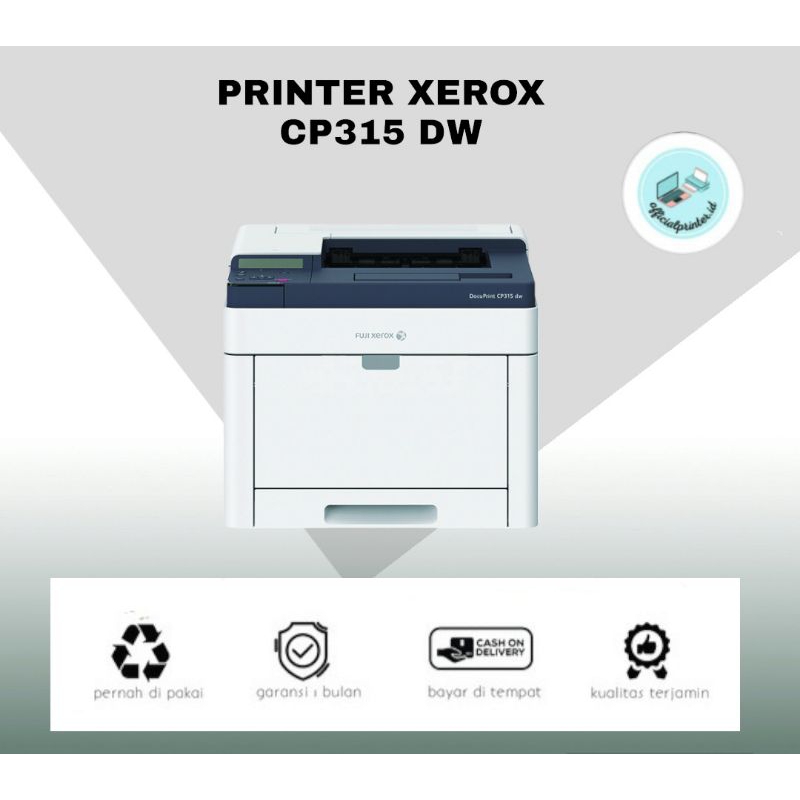 Printer Fuji Xerox Docuprint CP315 DW Duplex Wireless Second