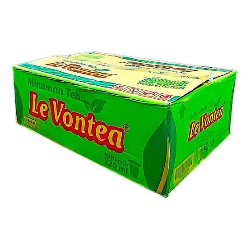 

Levontea / Levontea cup / Minuman Teh Kemasan / 1 Dus / 24 Pcs