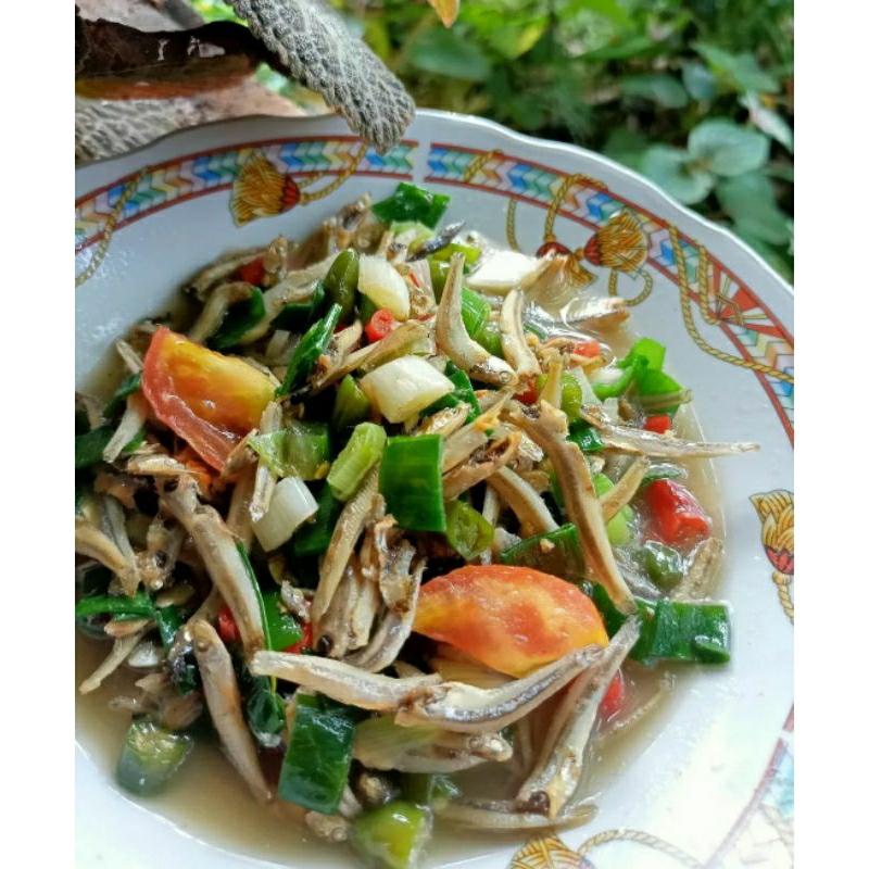 

Oseng Teri Jengki Pedas Nikmat