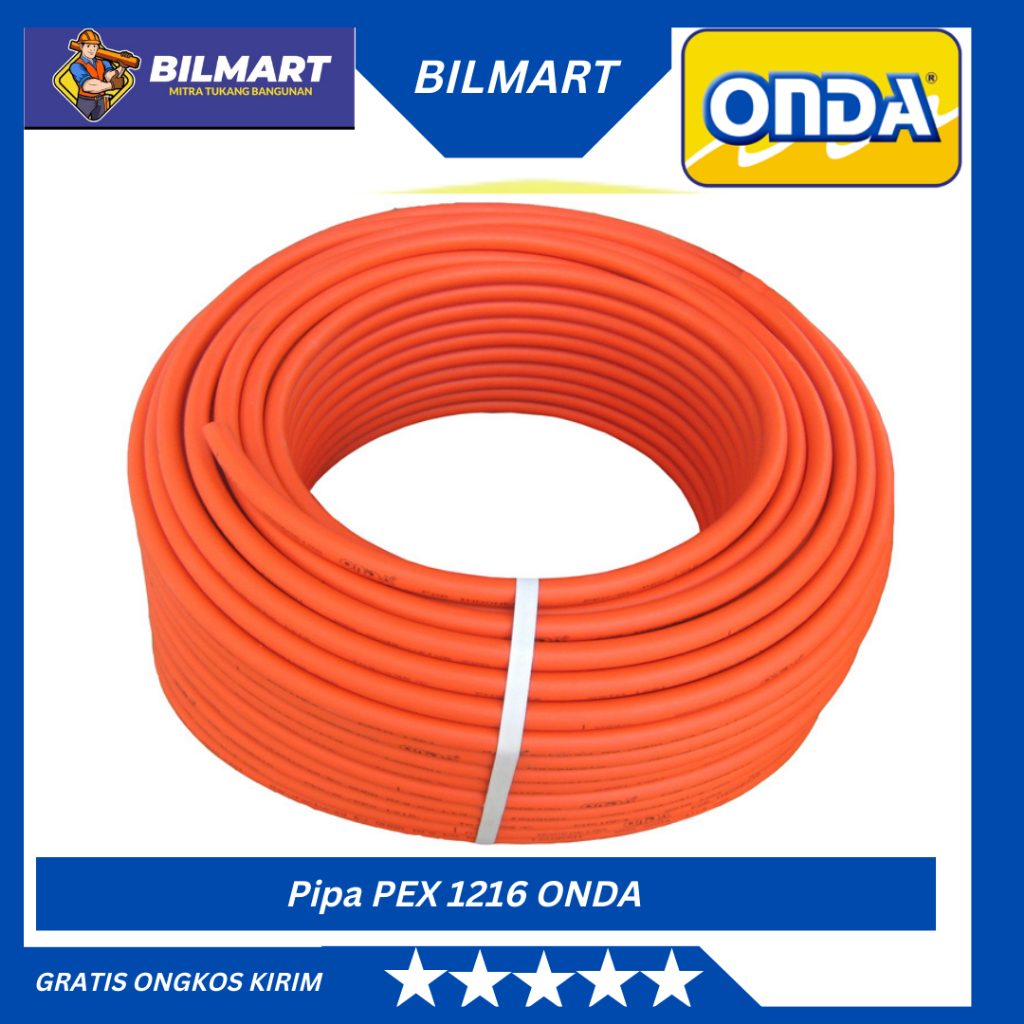 PIPA AIR PANAS PEX 1216 ONDA INSTALASI AIR PANAS