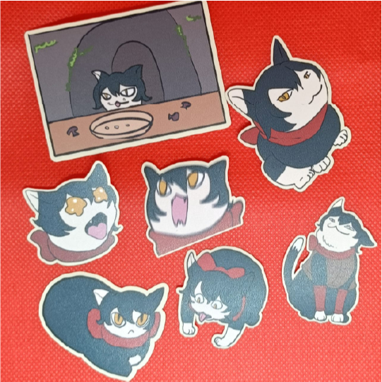 

Dungeon Meshi Izutsumi silly sticker set