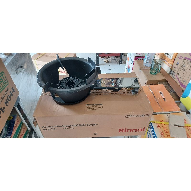 KOMPOR GAS RINNAI 1 TUNGKU RI 300 HP TEKANAN TINGGI
