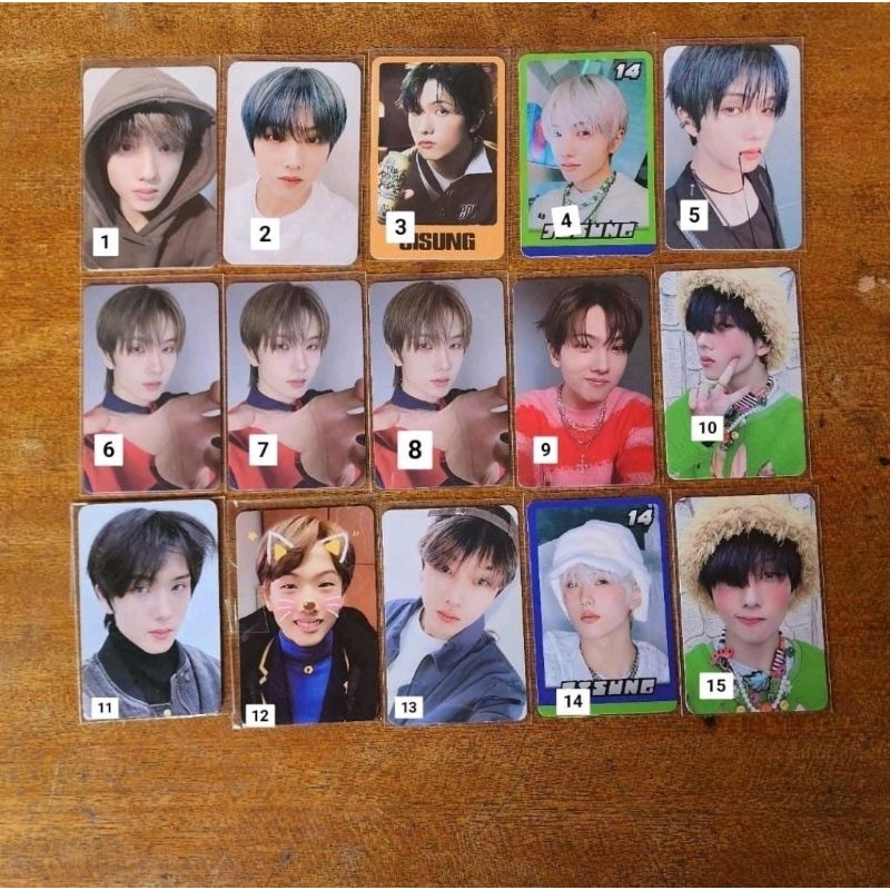 Official Photocard Jisung nct