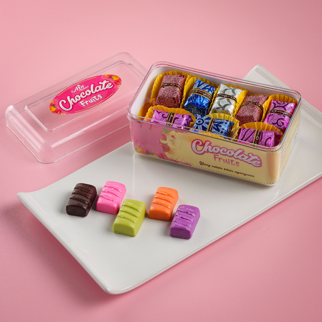 

Cokelat fruits(kemasan toples)