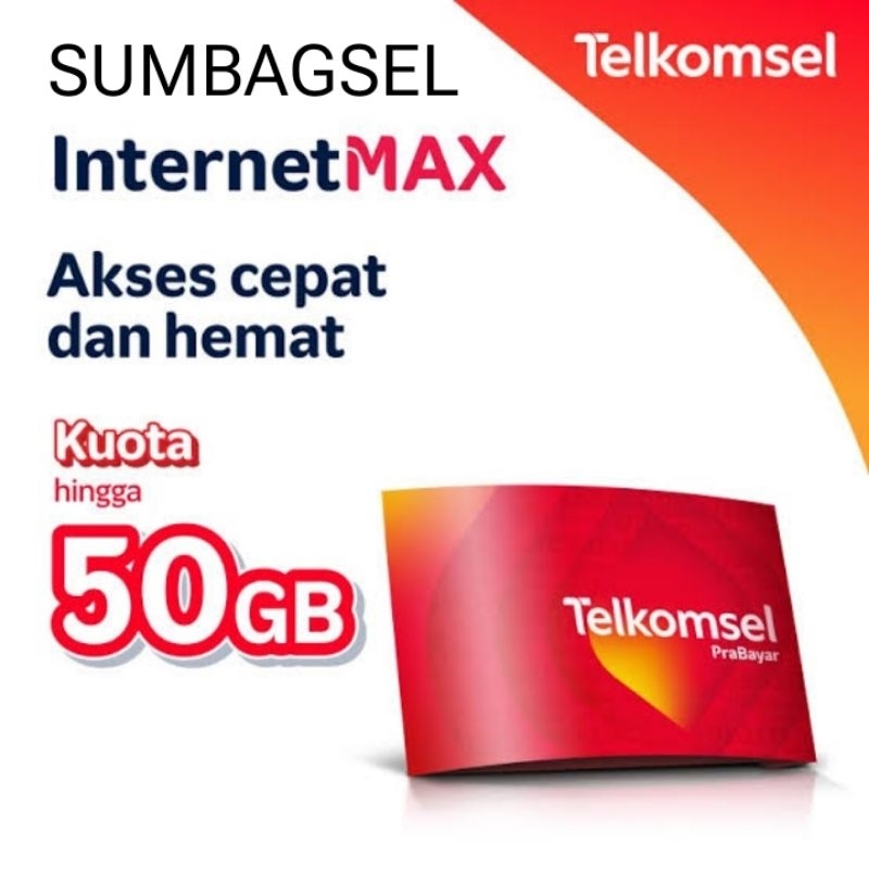 PERDANA TELKOMSEL 50GB/KARTU PERDANA TELKOMSEL 50GB(KUOTA TELKOMSEL 50GB)