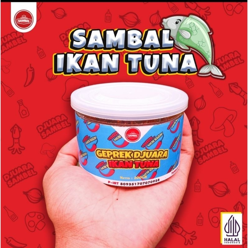 

Djuara Sambel kemasan 120gr - SAMBEL IKAN TUNA