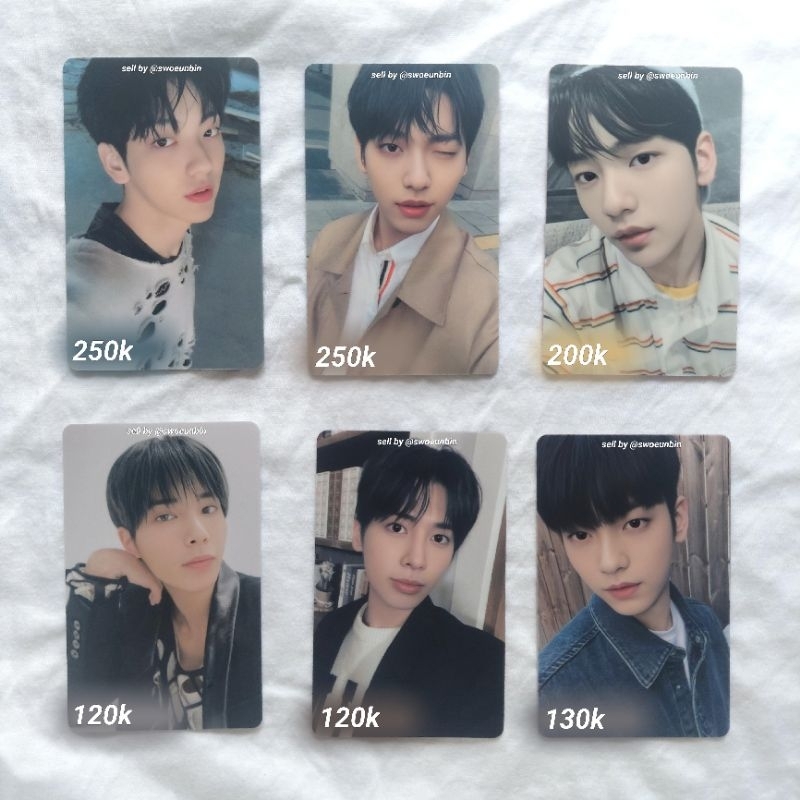 Photocard Official TXT - Tomorrow X Together (Soobin Taehyun Lucky Draw Soundwave M2U PWS)