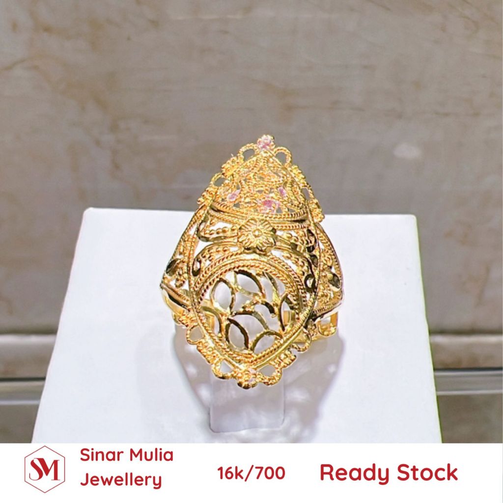 Cincin dubai panjang jaring jaring