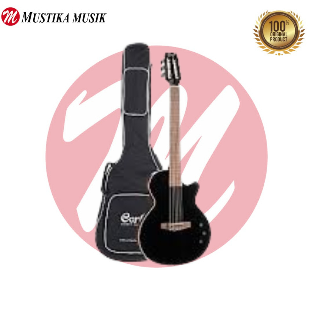 Gitar Electric CORT SUNSET NYLECTRIC II-BK (+/+BAG)