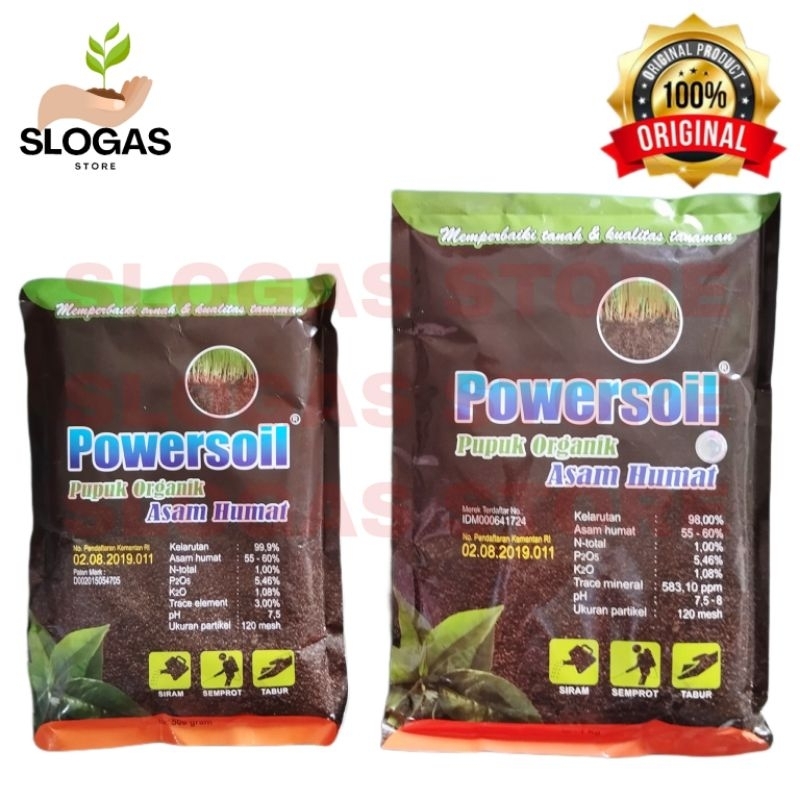 Pupuk Power Soil Organik Asam Humat