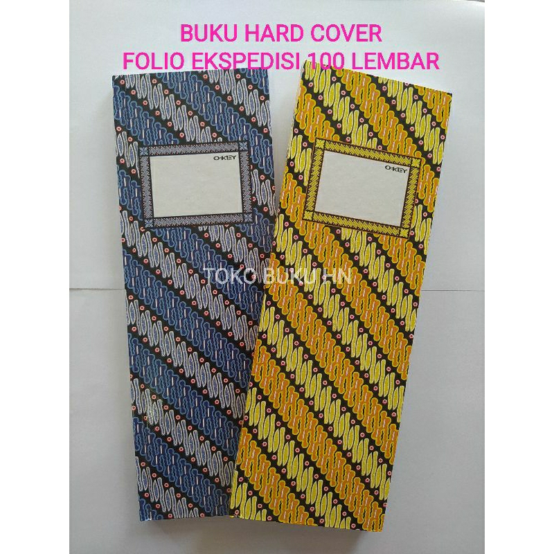 

BUKU HARD COVER FOLIO EKSPEDISI 100 LEMBAR / BUKU PANJANG 100 LEMBAR / BUKU KAS