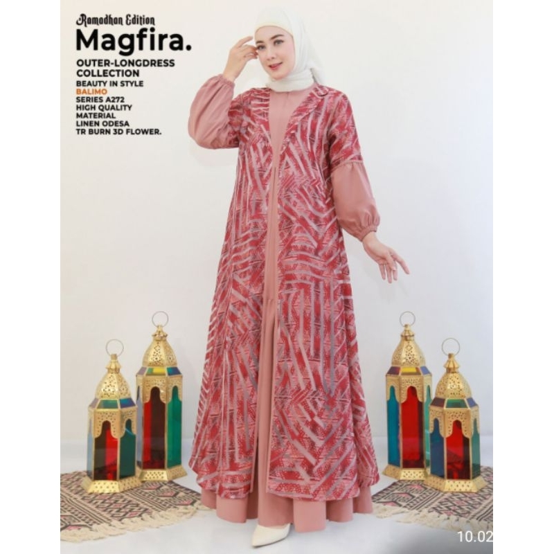 GAMIS BALIMO ORIGINAL  BORDIR 2IN 1