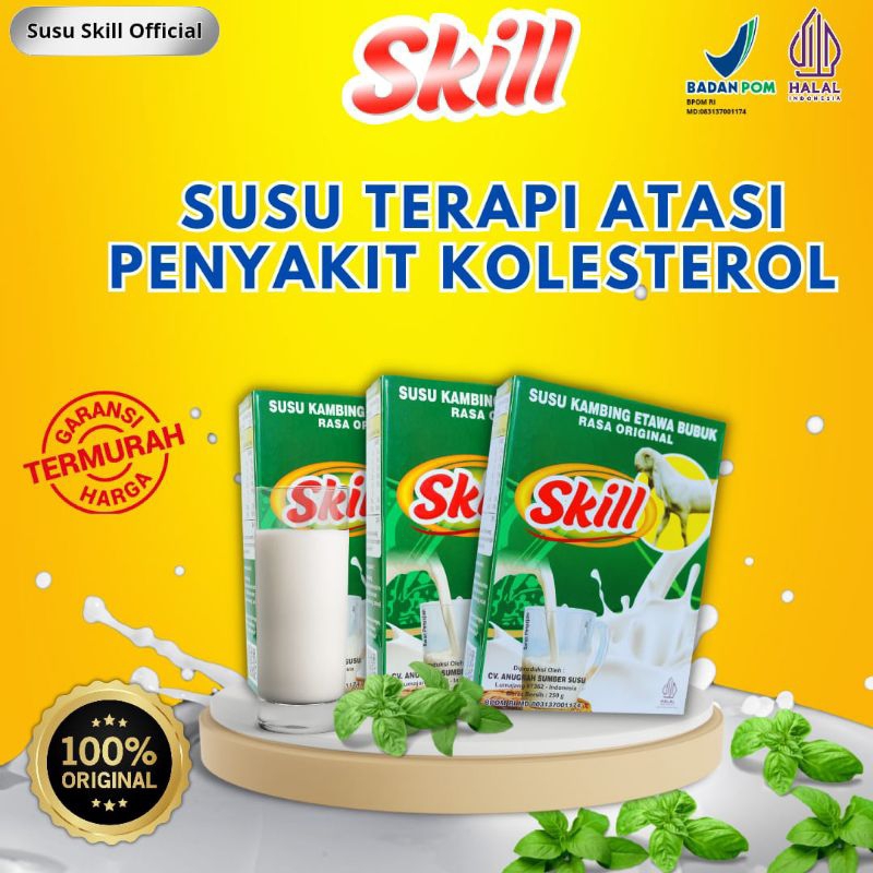 

Etawa Skill Susu Etawa Herbal Kolesterol Official 1 Box Reffil