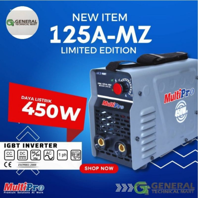 Mesin travo las listrik inverter 450 watt multipro INA 125A-MZ