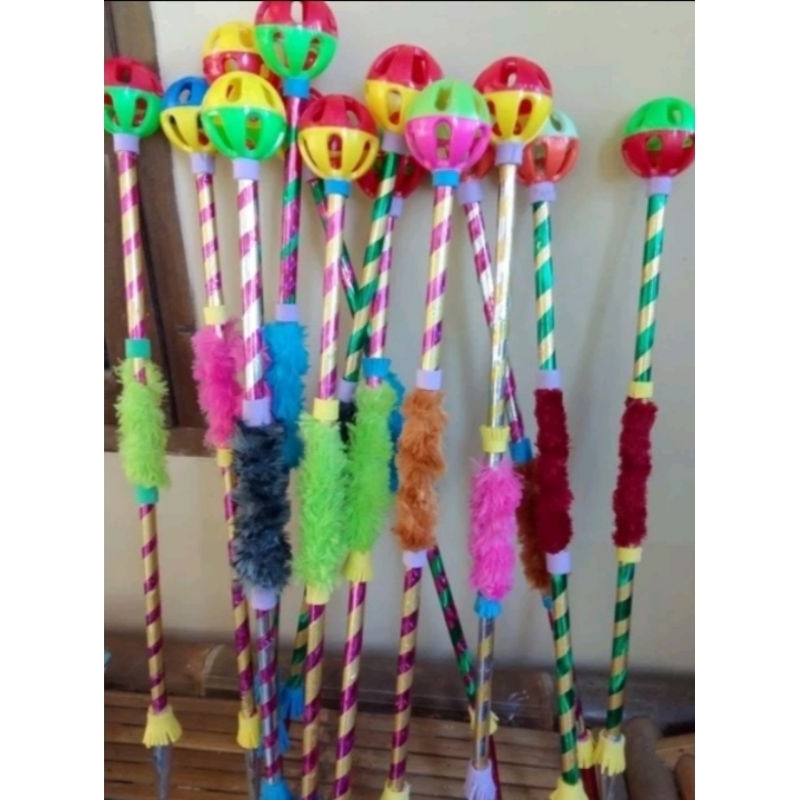 tongkat mayoret panjang -+ 100 cm cocok untuk anak tk sd smp