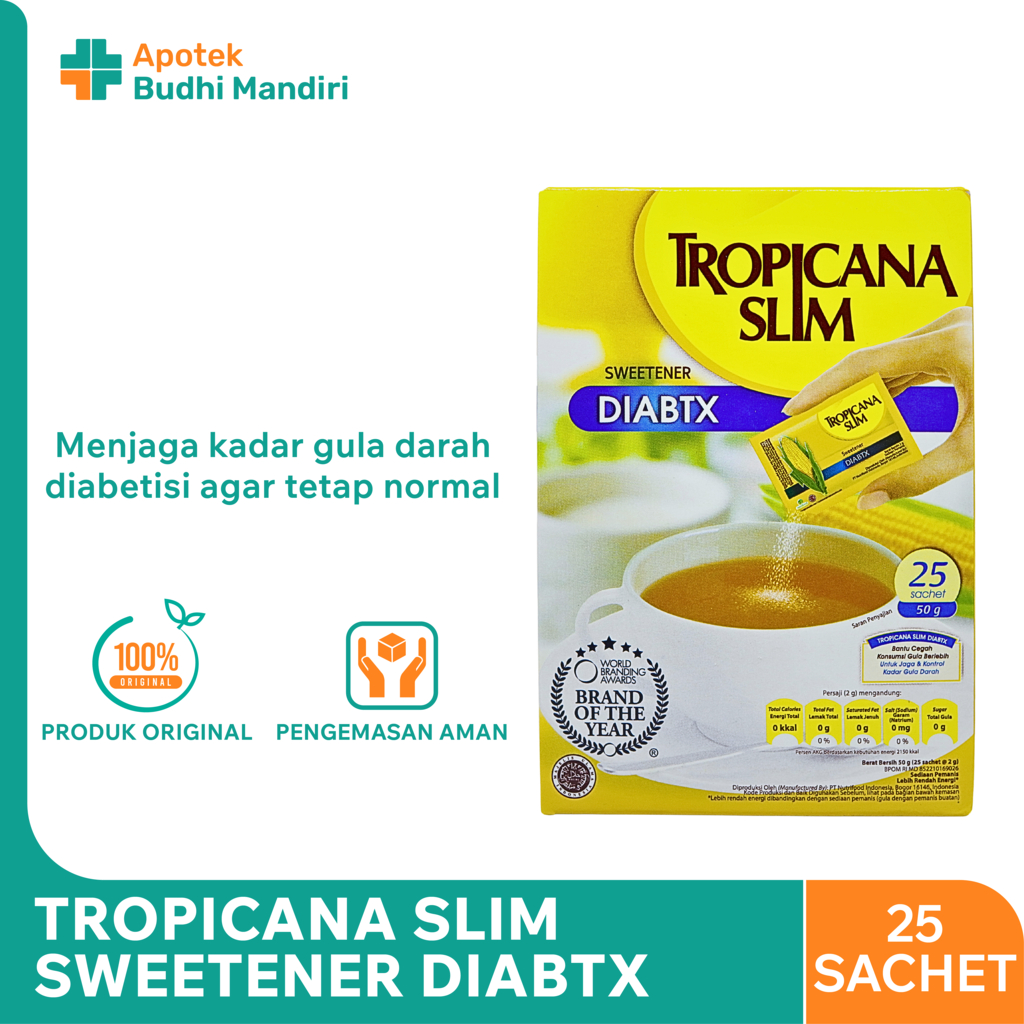 

Tropicana Slim Diabtx 25 Sachet