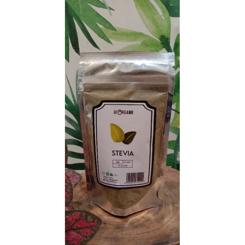 

Beorganik Stevia Powder / Bubuk Stevia ( Pengganti Gula ) 50g