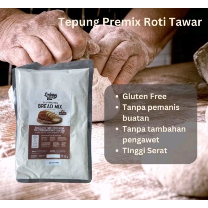 Ladang Lima Bread Mix Gluten Free 500gr