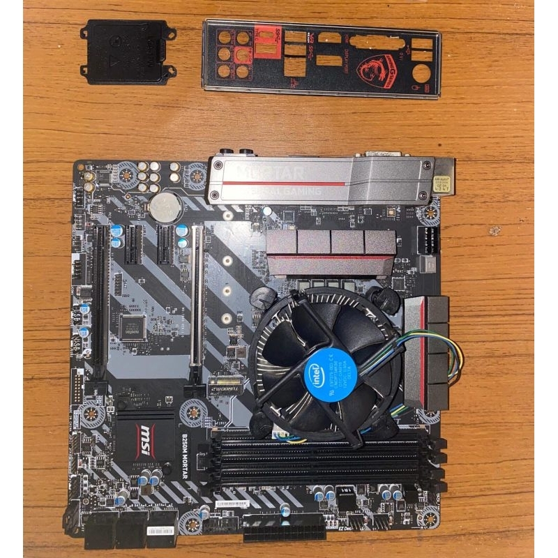 Motherboard MORTAR MSI B250M + Intel Pentium Gold G4560 gen7