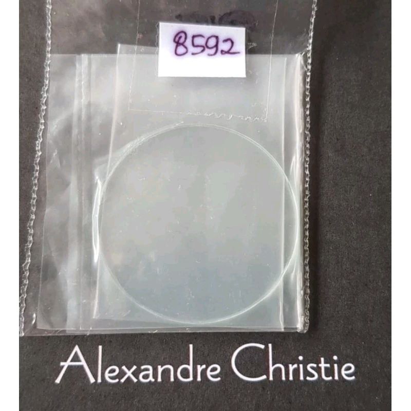 kaca jam tangan pria Alexandre Christie 8592Md original