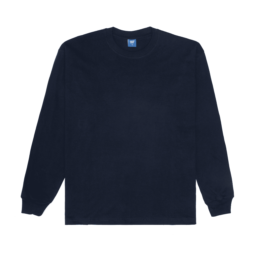 Polos Kece - Longsleeve Rib 24s Navy