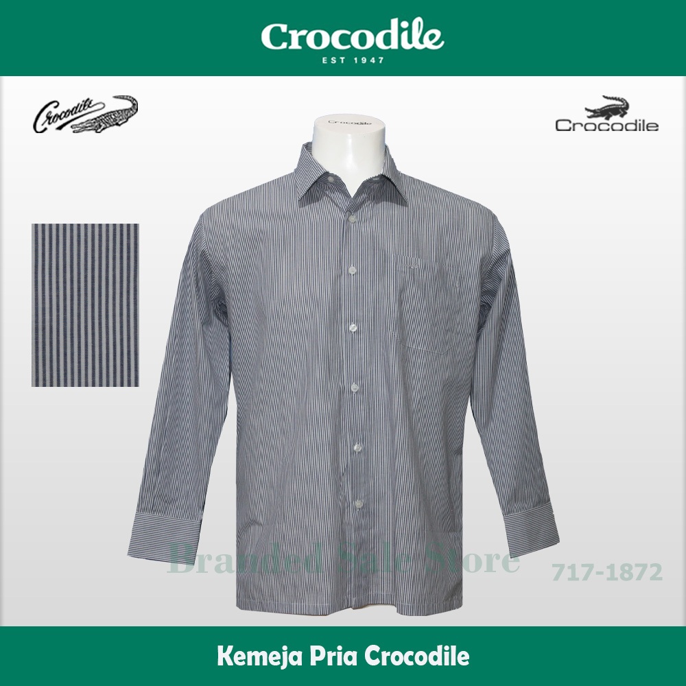 Kemeja Pria Lengan Panjang / Baju Lengan Panjang Crocodile 717-1872