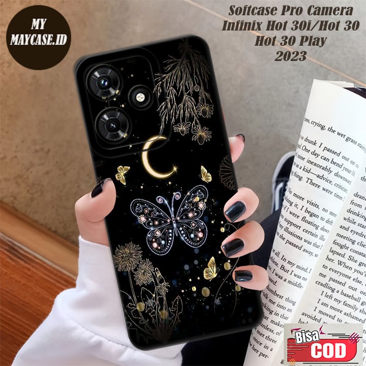 Case INFINIK HOT 30 Play Softcase HOT 30 pelindung Belakang HOT 30i Casing INFINIK HOT 30 Play  Peli