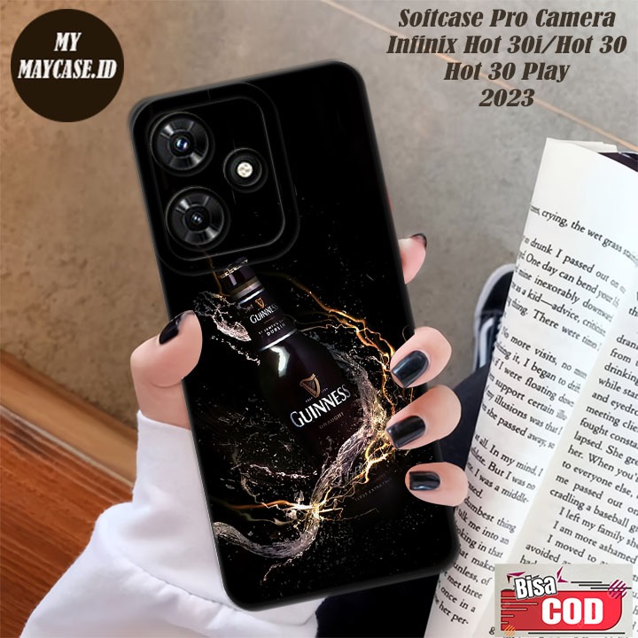 Case INFINIK HOT 30 Play Softcase HOT 30 pelindung Belakang HOT 30i Casing INFINIK HOT 30 Play  Peli
