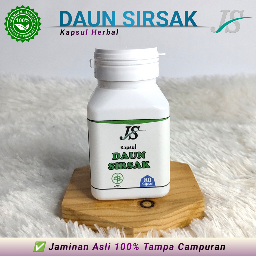 

Kapsul Daun Sirsak Herbal Asli Isi 80 / Anti Kanker