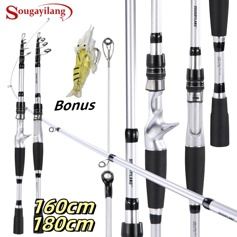 NEW PRODUCT SOUGAYILANG JORAN PANCING 160/180CM PANCINGAN MEMANCING DI LUAR RUANGAN, ALAT PANCING