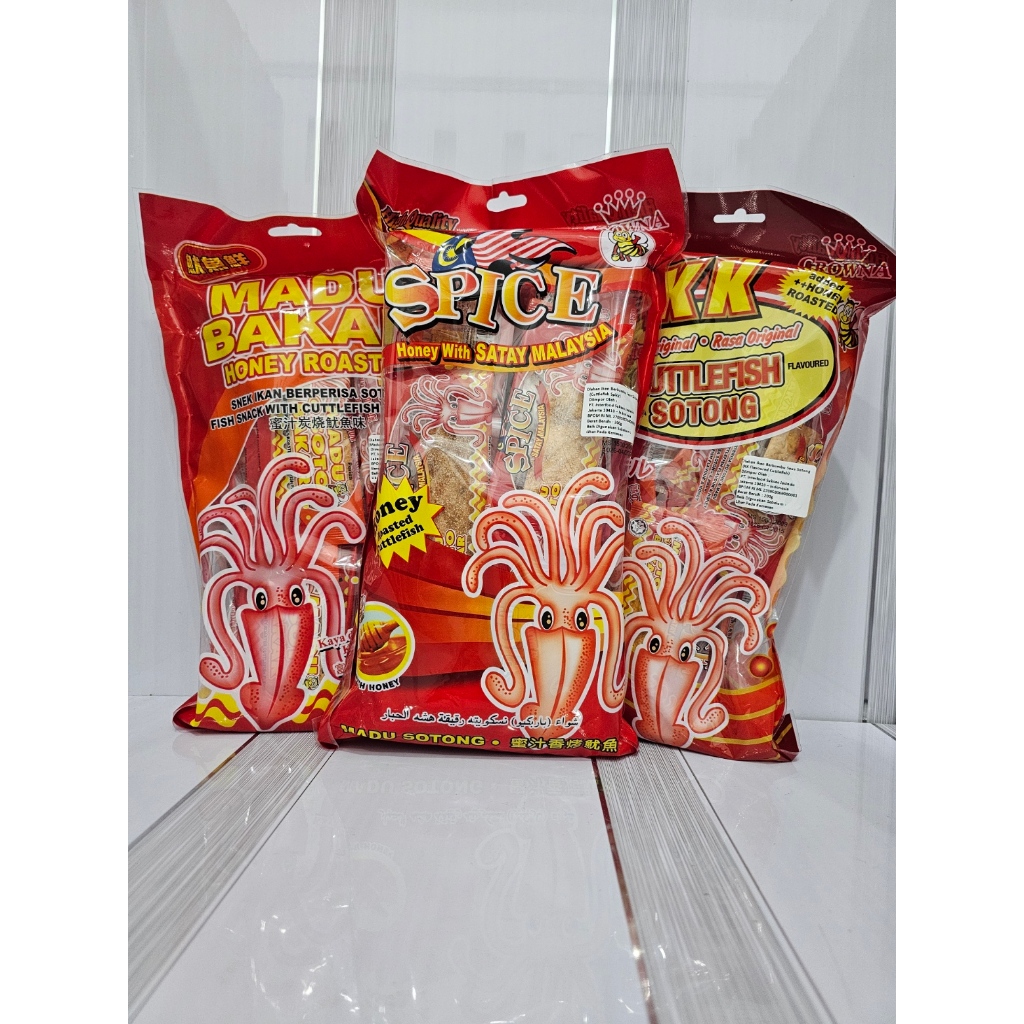 

Crowna Snacks Sotong 200g