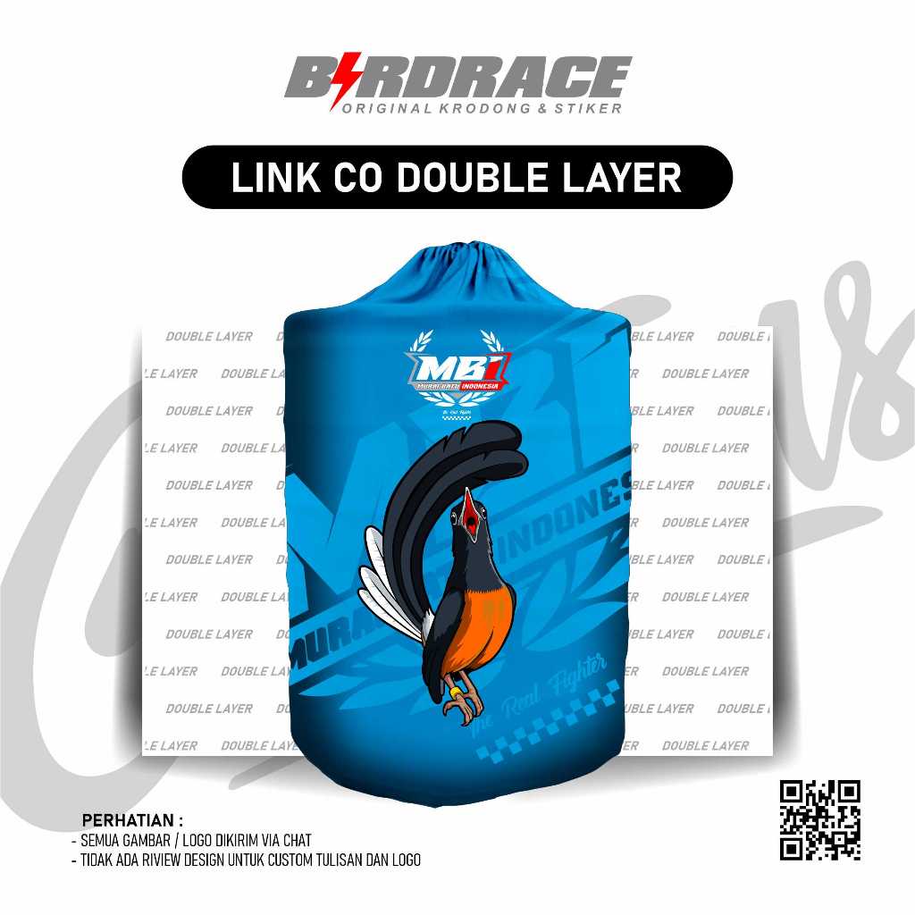 KERODONG MURAI DOUBLE LAYER Krodong sangkar Murai double layer kerodong murai batu dua layer