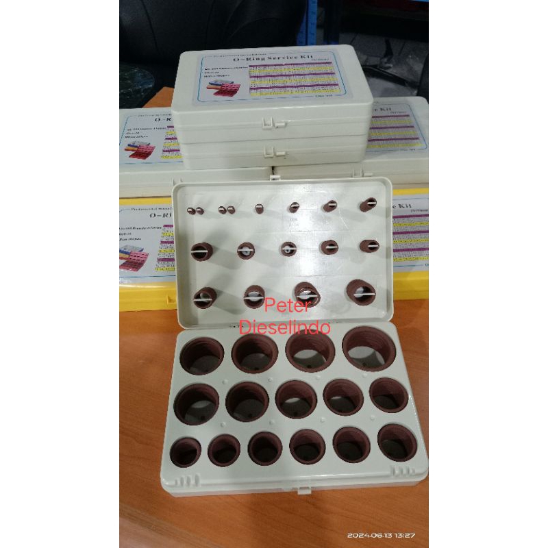 ORING KIT INCHI 5V AS-568 / ORING SET INCHI / ORING BOX INCHI VT