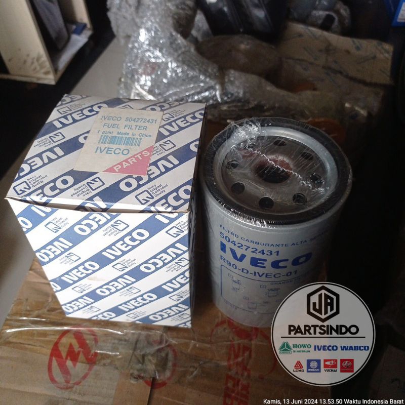 Fuel Filter Element Iveco 504272431 Suku Cadang Truk Iveco