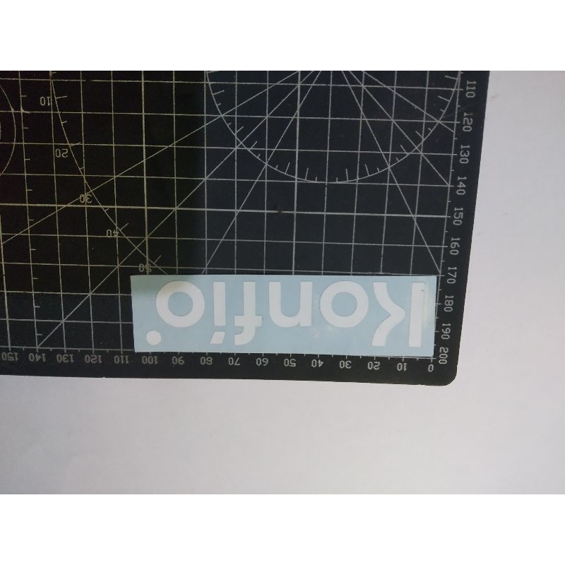 

cutting stiker confio