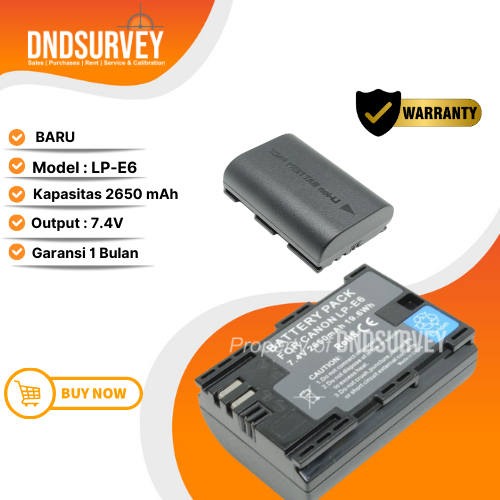 Battery GPS RTK LP-E6 - Baterai GPS RTK LPE6 Geofennel Comnav