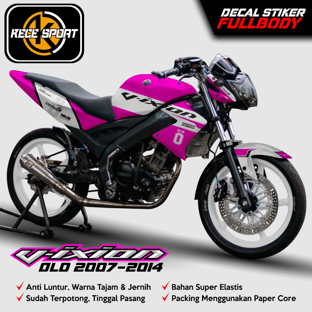 Decal Vixion Old Full Body Stiker Vixion Old Full Body Striping Vixion Old Variasi Keren Vixion Old 