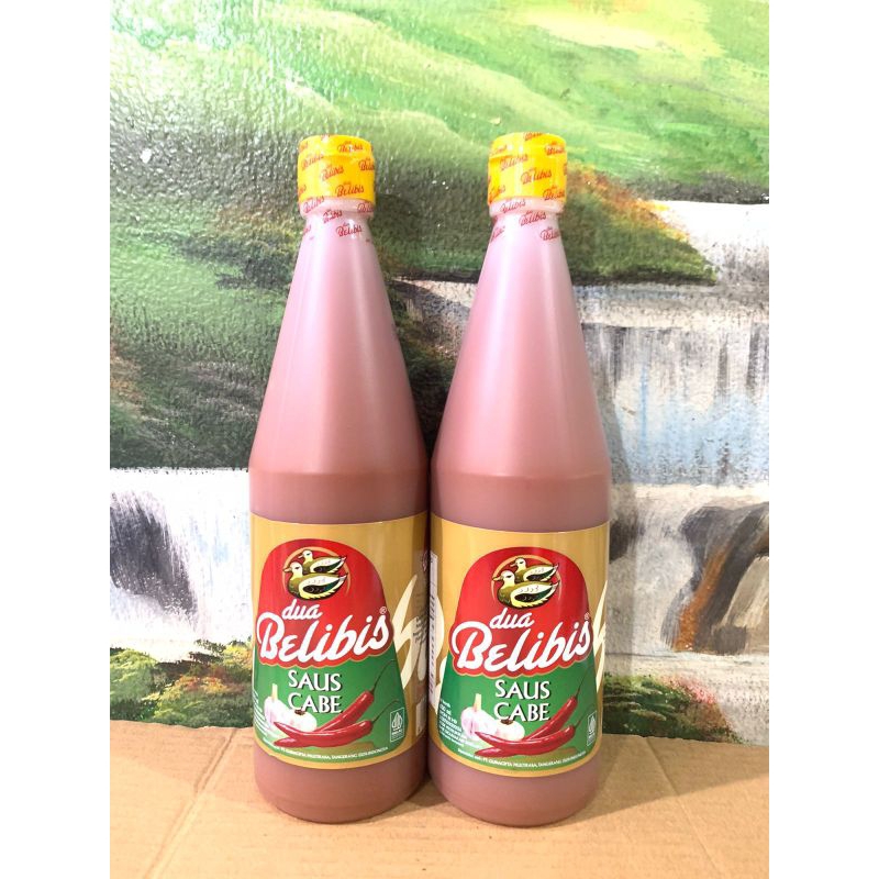 

Saus cabe dua belibis 650ML botol / dua belibis saos sambal 650 ML
