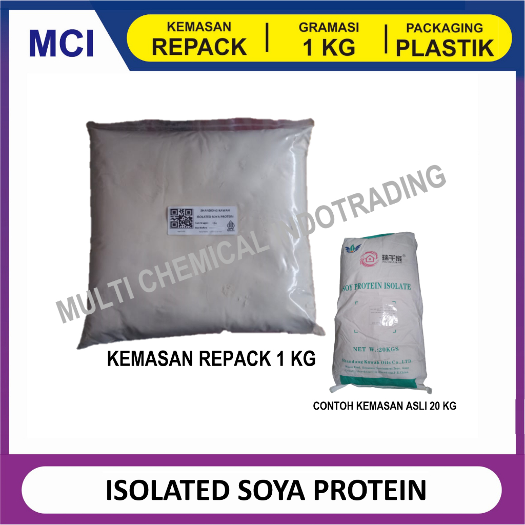 

ISOLATED SOYA PROTEIN / ISP - 1 KG