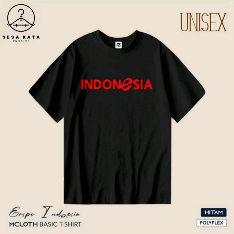 T-shirt -Baju-Kaos Distro|TIMNAS INDONESIA ERSPO ORIGINAL|kaos Pria/Wanita T-shirt viral Combet 30s 