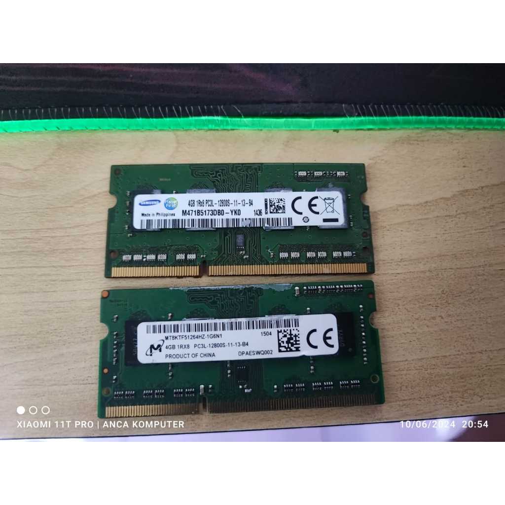 RAM SODIM 4GB DDR3L