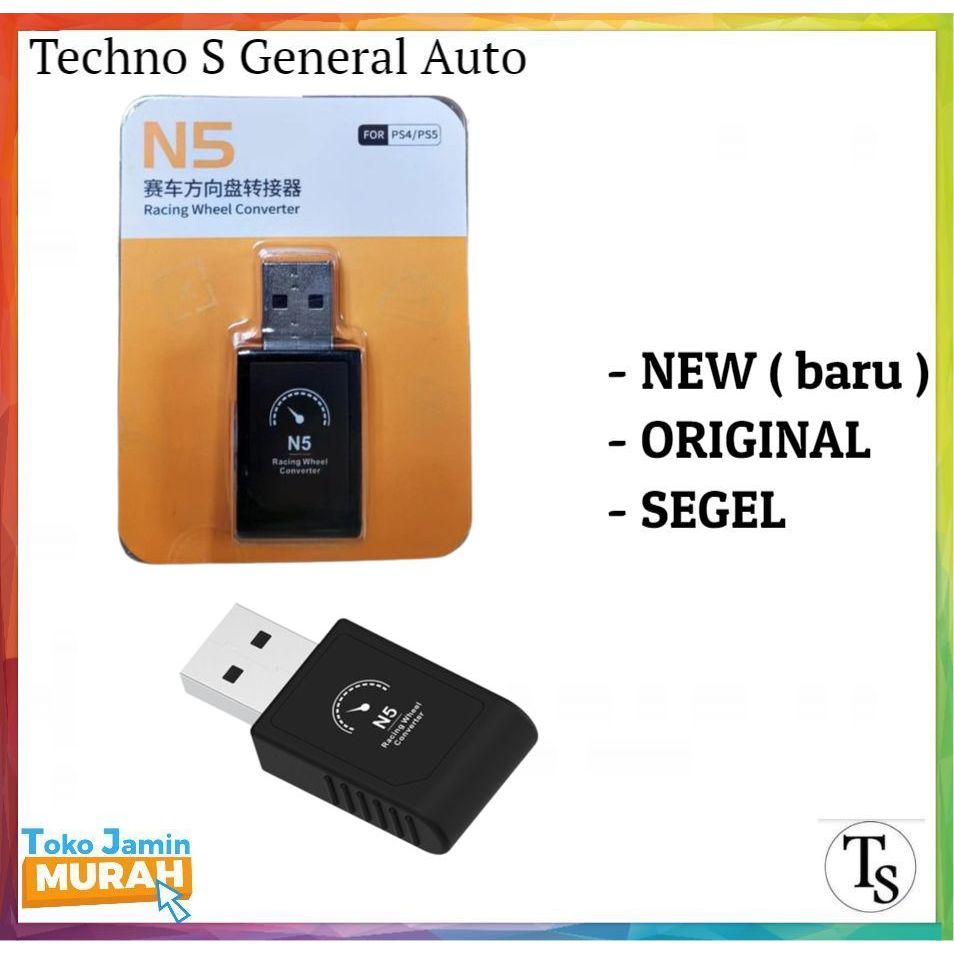 Dongle Receiver N5 Racing Wheel Converter USB PS5 PS 5 using Steering wheel For PxN V99 V9 Gen 2 V12